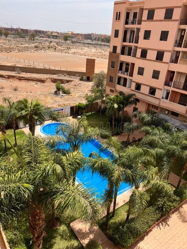 Superb apartment for rent in Guéliz. Area of 85 m². Well furnished