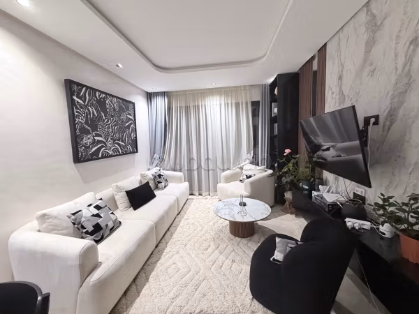 Apartamento de 65 m2, 2 habitaciones y cocina abierta