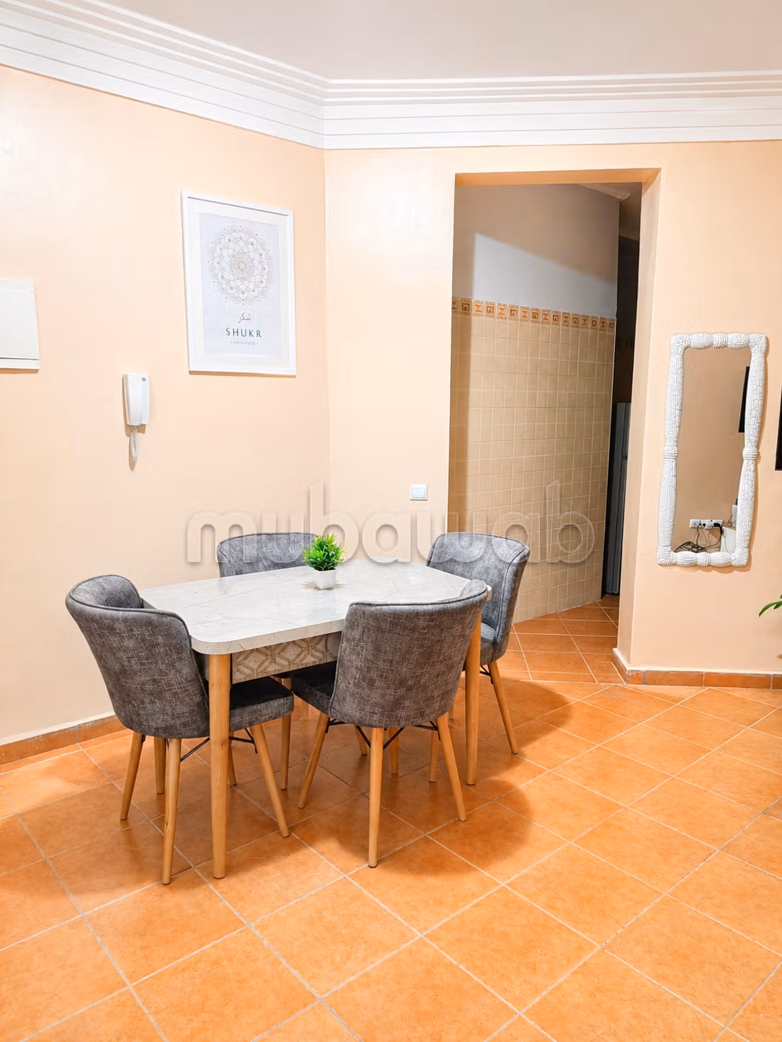 Studio meublé, résidence sécurisée 24h/24, piscine