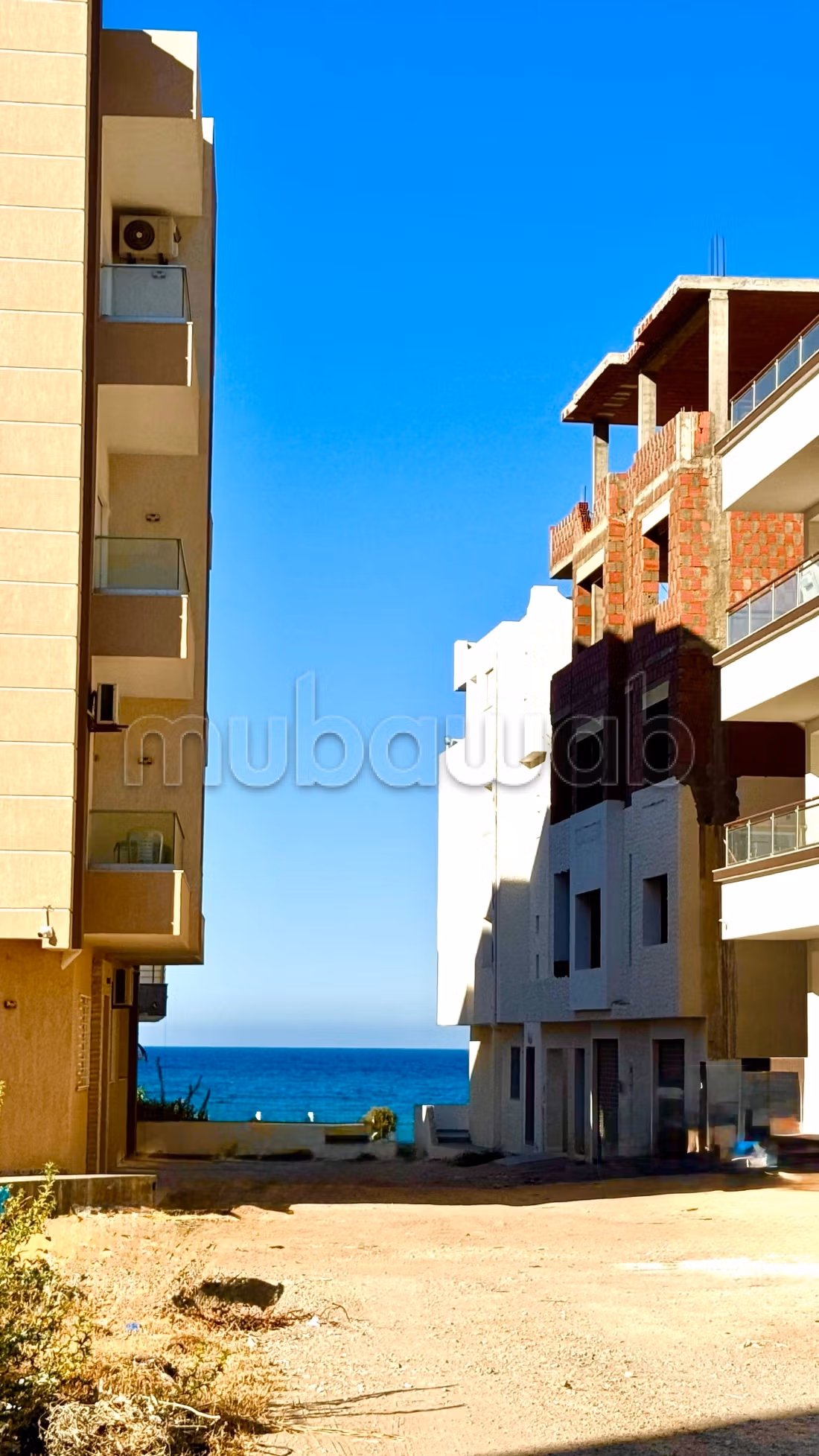 Location saisonnière. 2 chambres agréables. Porte blindée et vue sur mer