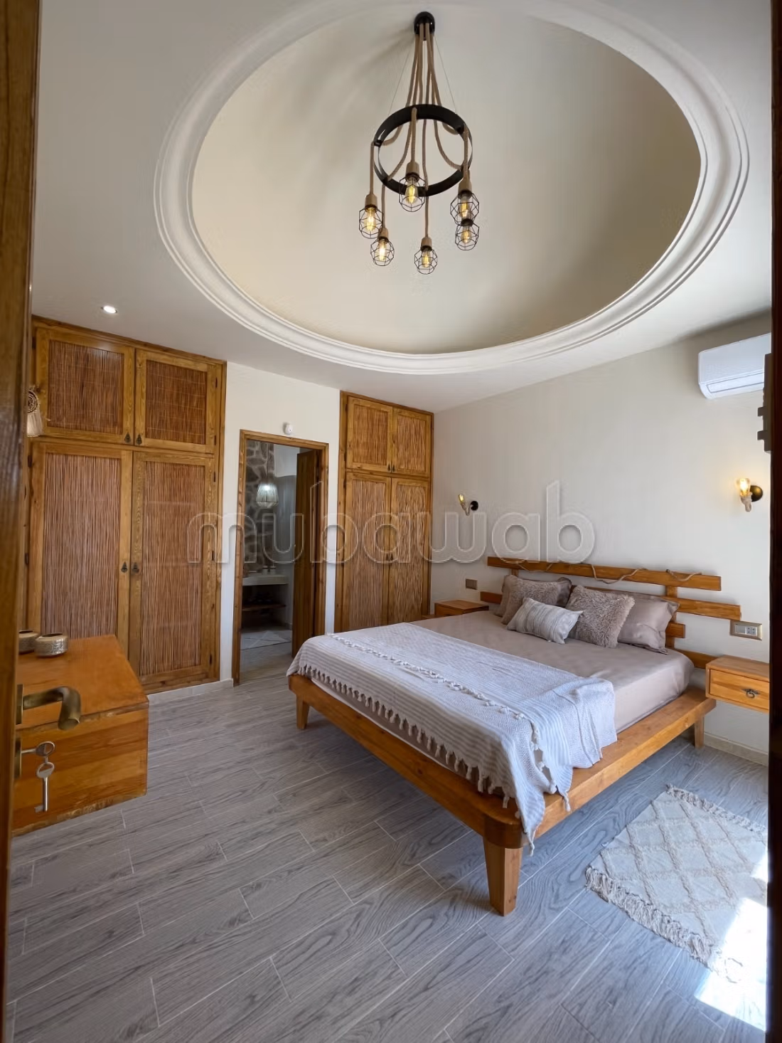 Magnificent villa for rent for your holidays in Aghir. Area 500 m². Satellite system and secure residence