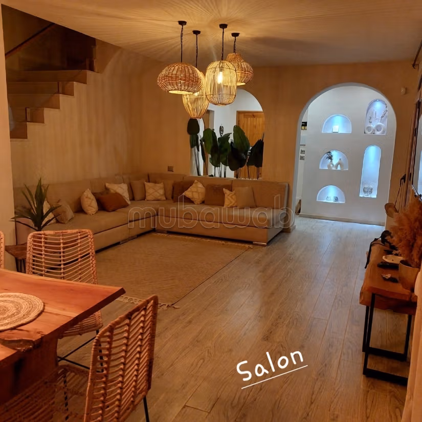 Magnificent villa for rent for your holidays in Aghir. Area 500 m². Satellite system and secure residence