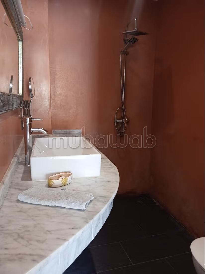 Appartamento arredato con 3 camere in affitto condiviso con terrazza di 45m²