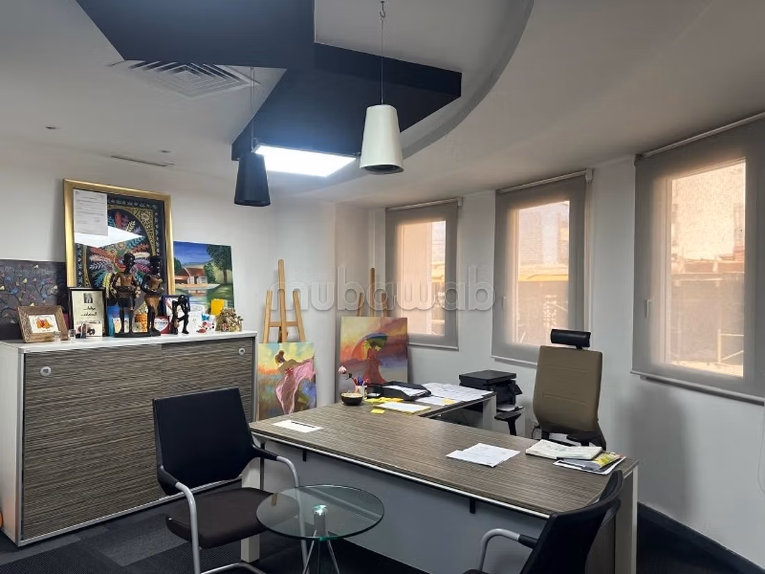 Equipped office for rent on Bd ZERKTOUNI