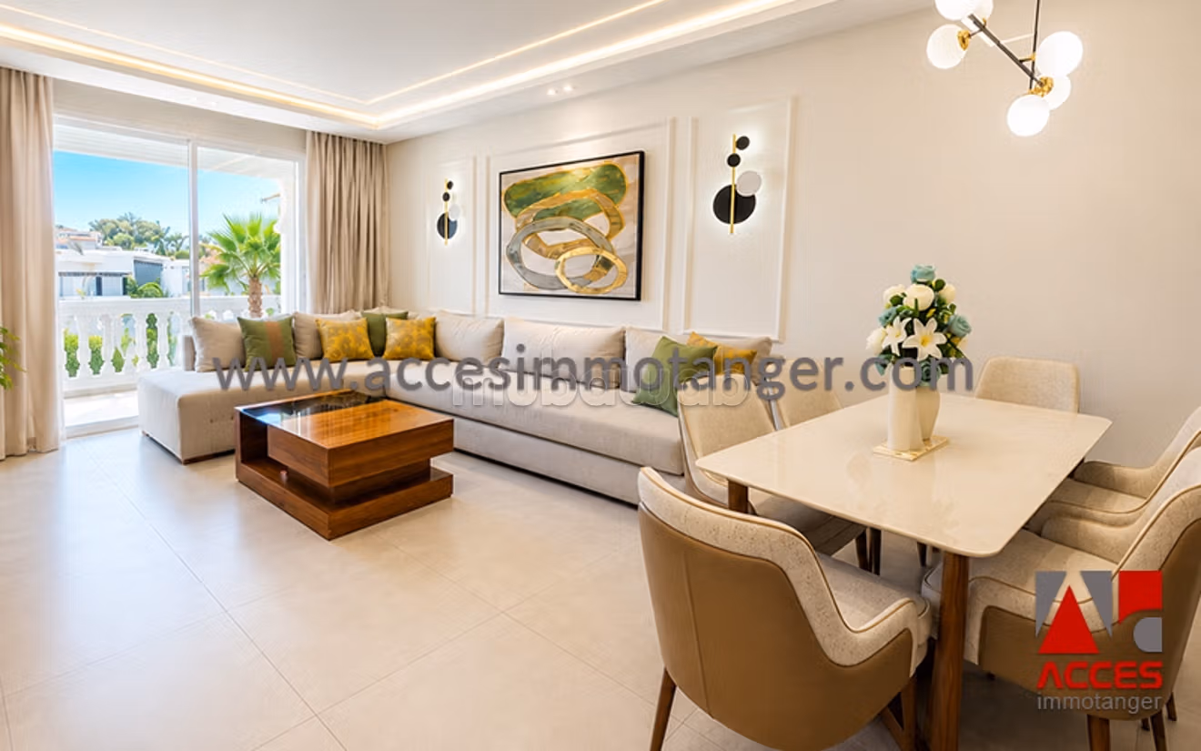 Superbe appartement à Tanger avec piscine à loué — 3