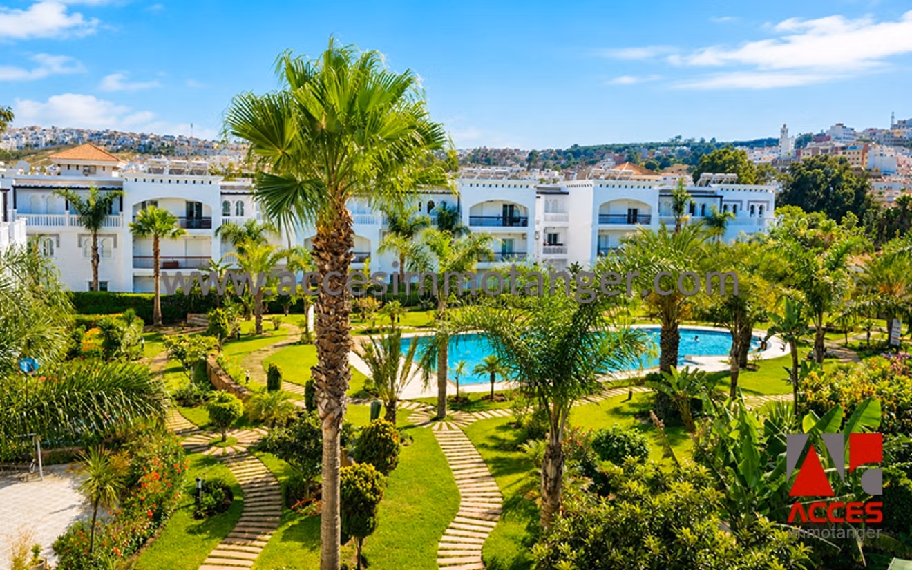 Superbe appartement à Tanger avec piscine à loué