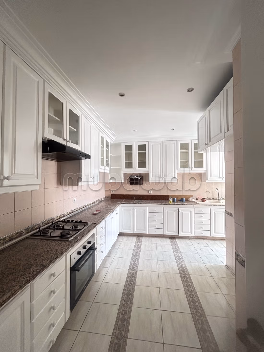Empty two-bedroom apartment for rent