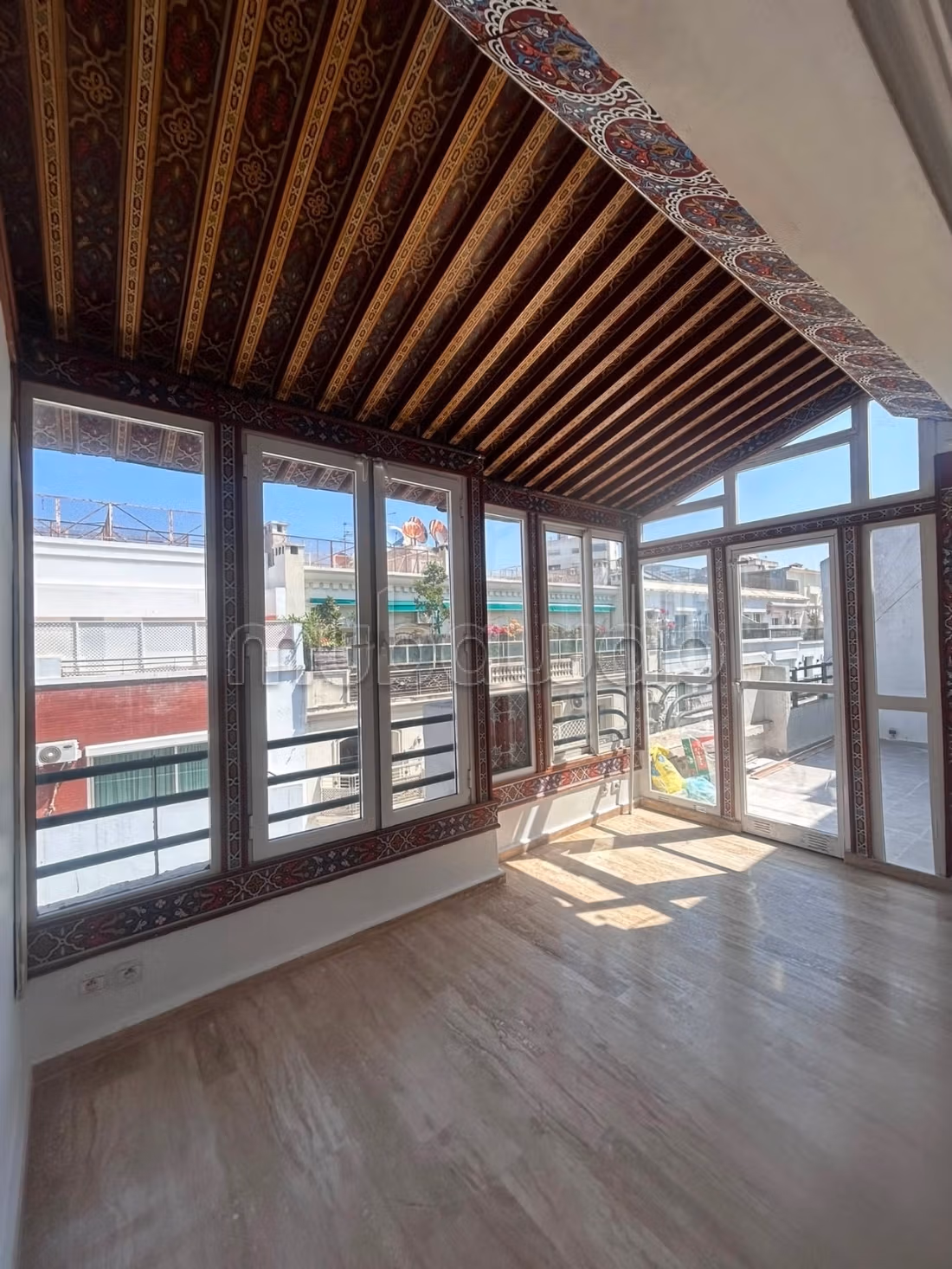 Empty two-bedroom apartment for rent