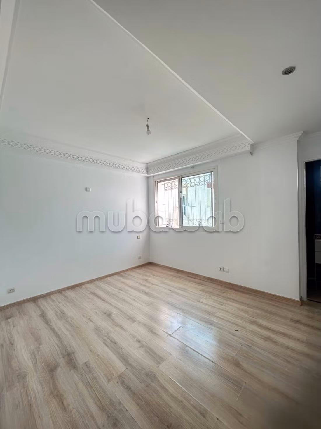 Empty two-bedroom apartment for rent