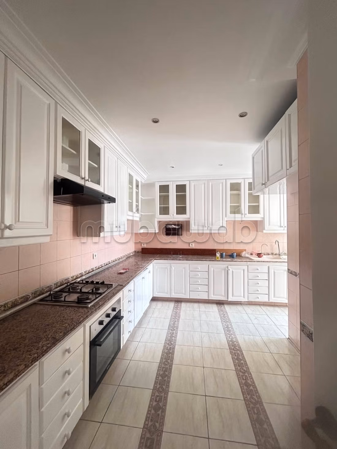 Empty two-bedroom apartment for rent