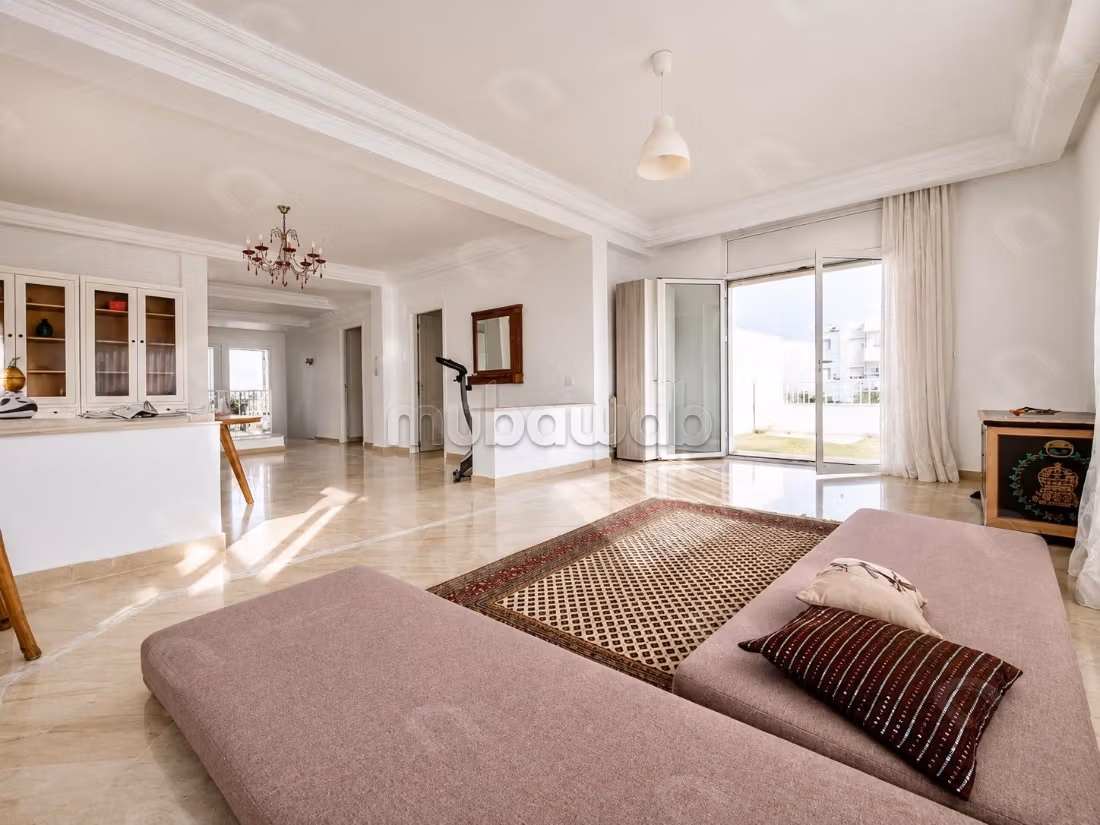 For rent: an S4 villa empty or furnished in Laouina