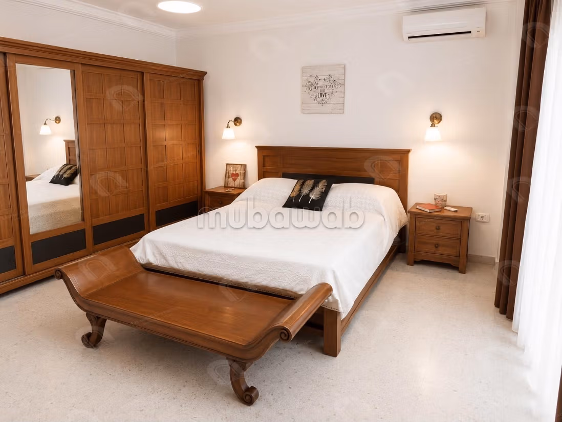 For rent: an S4 villa empty or furnished in Laouina