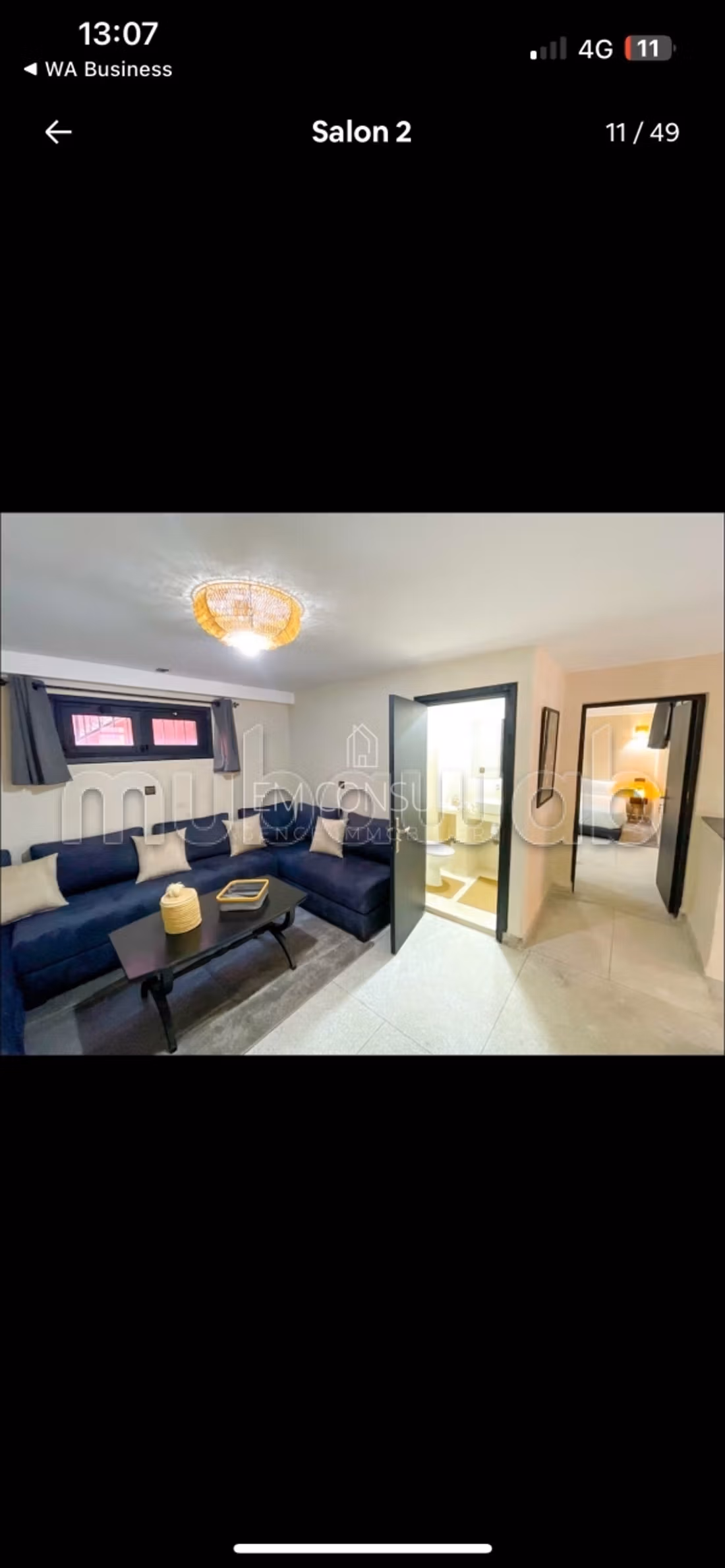LOCATION duplex 3 chbres meuble — 3