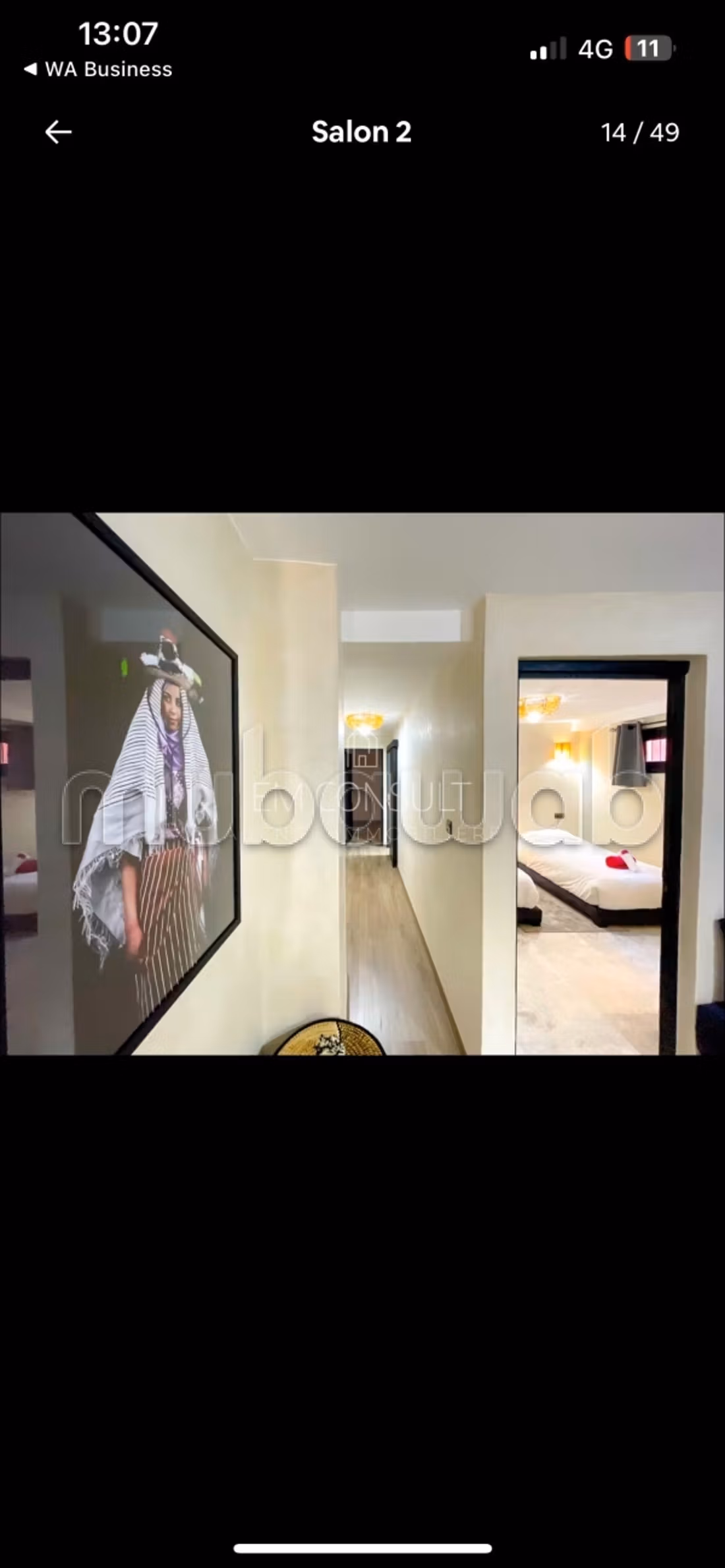 LOCATION duplex 3 chbres meuble — 2
