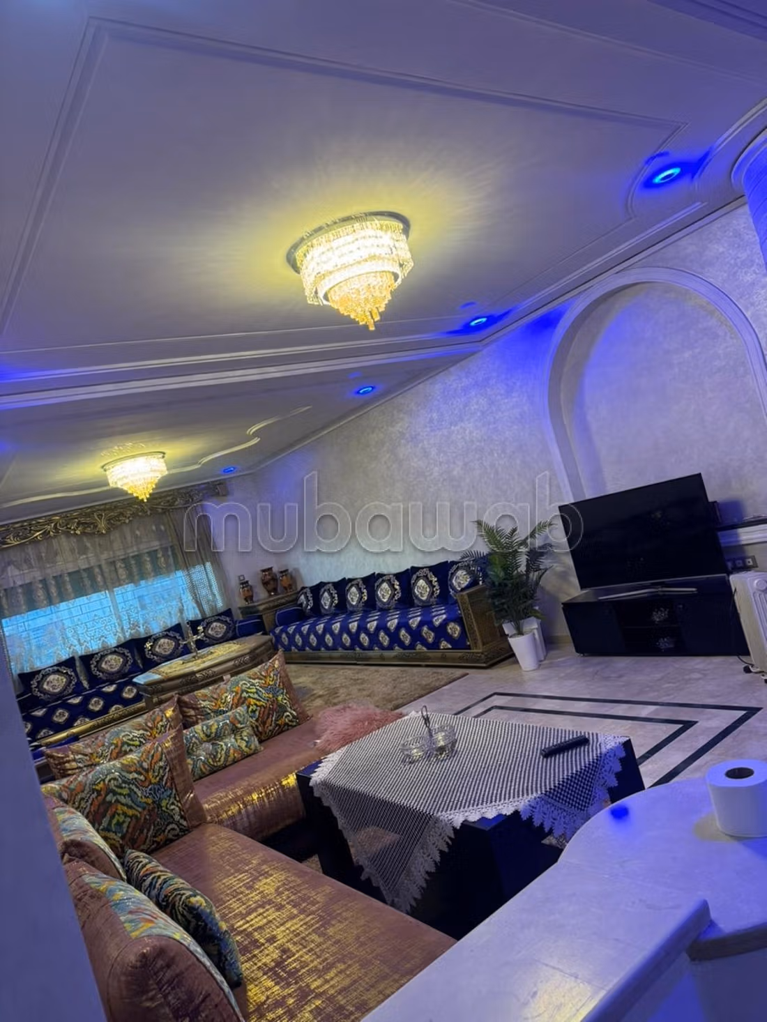 Location d'un appartement à Hamria. 3 chambres. Bien meublé