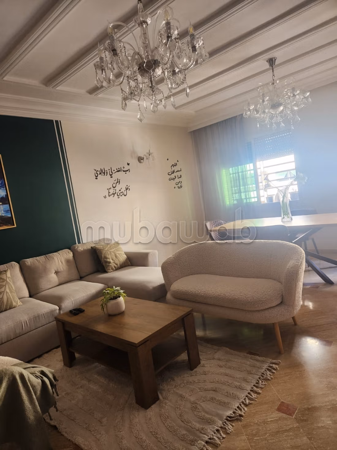 Superbe appartement à louer à Casablanca Finance City. 2 chambres agréables. Bien meublé