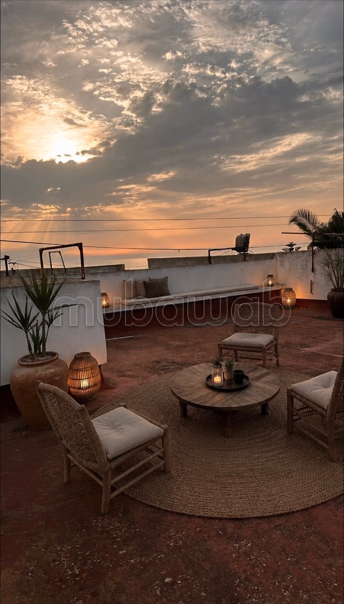 Appartamento con 3 camere e vista mare