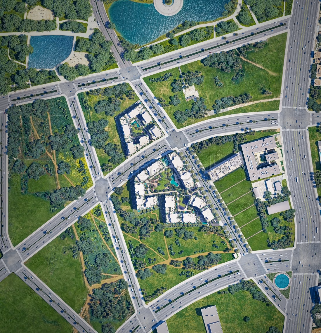 Bureaux en vente à Nearshore Valley. Surface totale 51 m²