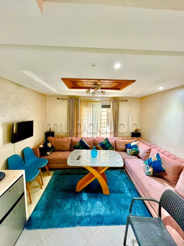 Apartment rental in Mehdia. 1 bedroom. Furnished