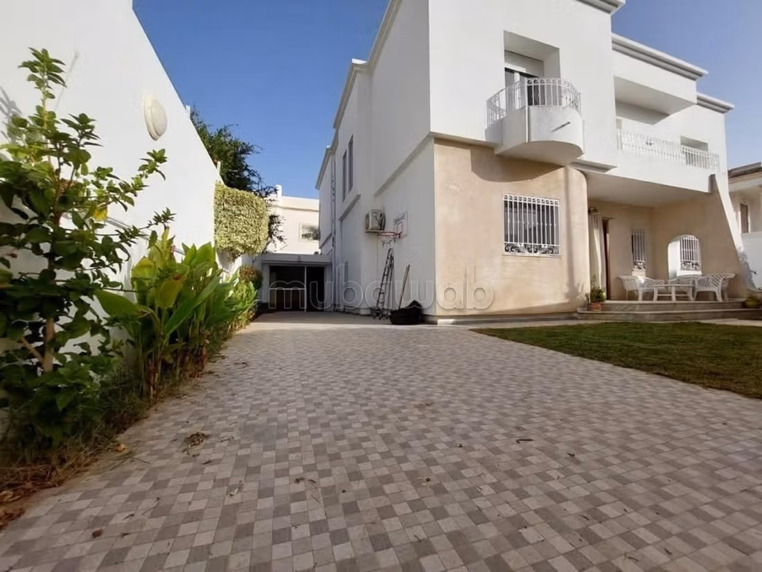 Villa s6 con grande giardino a Jardin Laouina