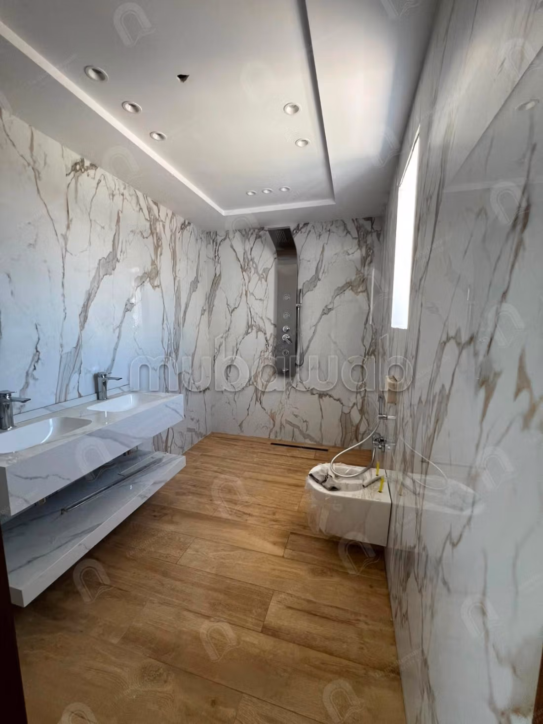 In vendita duplex S3 con piscina a Soukra