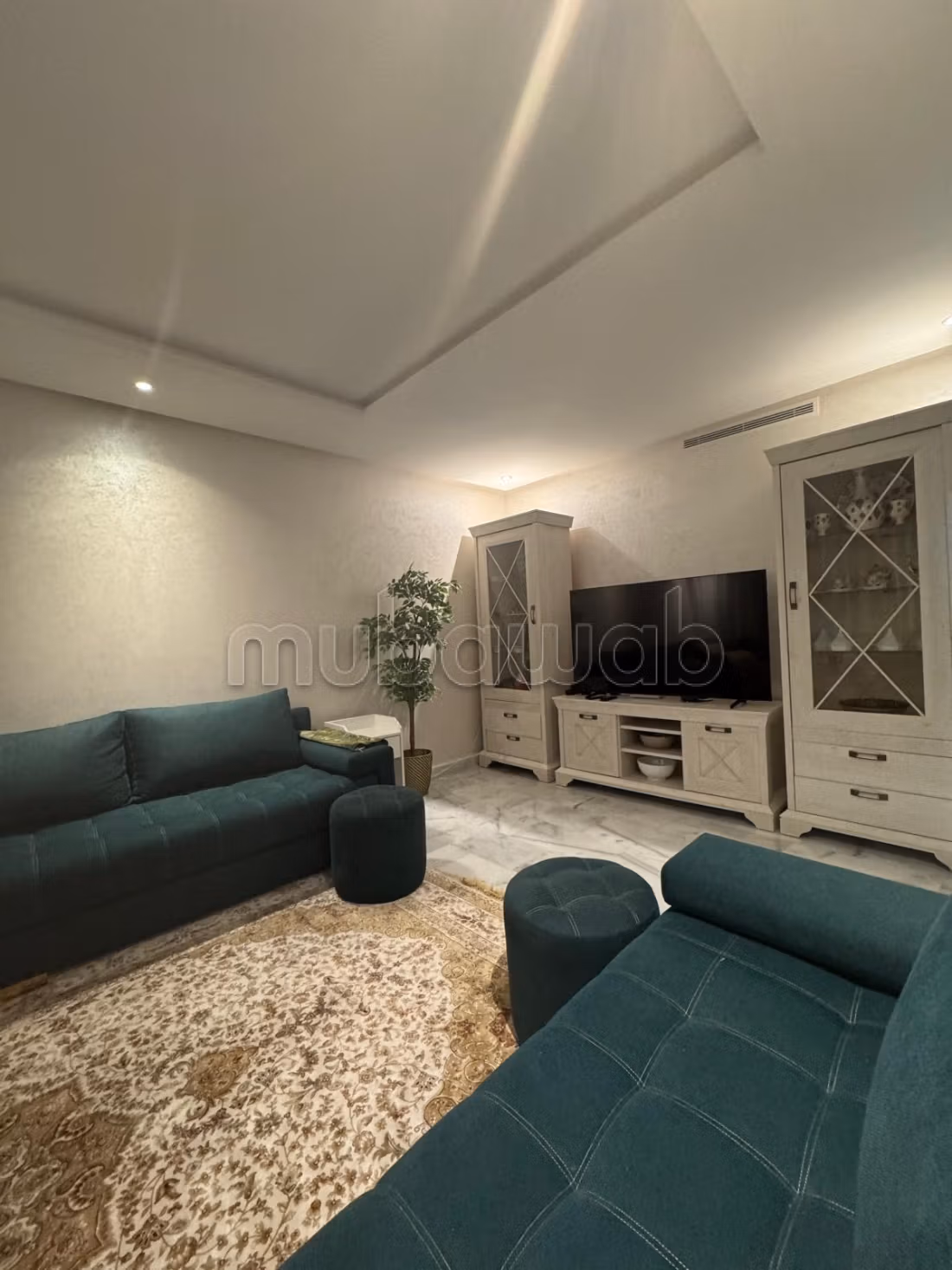 Stupenda appartamento arredato in vendita a Blue Water House a Dar Bouazza. 2 stanze. Ben arredato