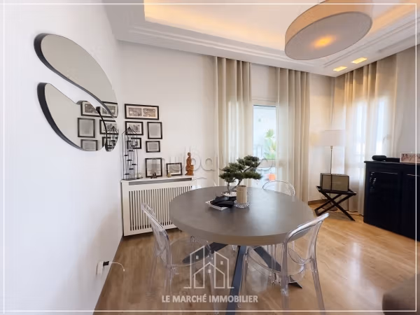 For sale a S2 apartment in the gardens of Carthage