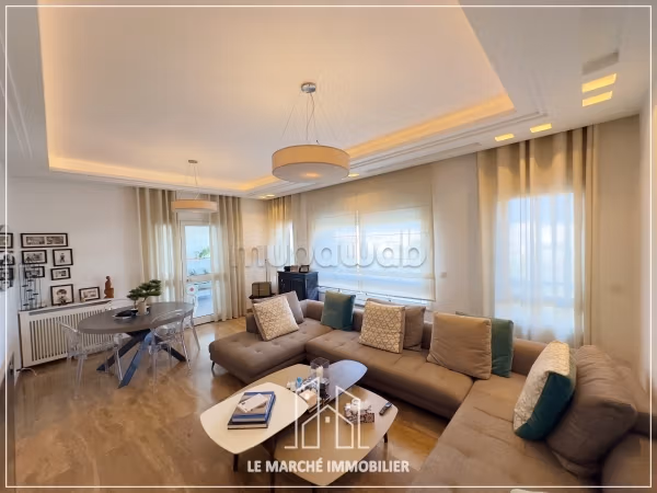 For sale a S2 apartment in the gardens of Carthage
