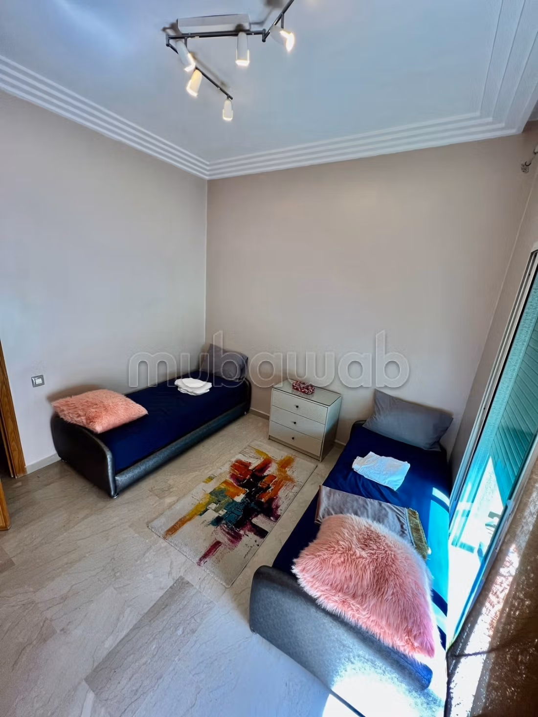 Very nice apartment for rent in Val Fleury. Total area 118 m². Well furnished