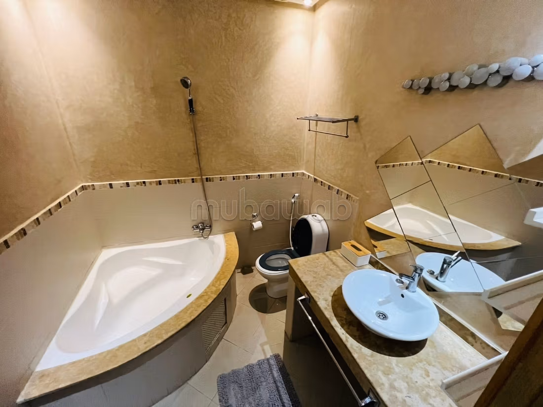 Very nice apartment for rent in Val Fleury. Total area 118 m². Well furnished