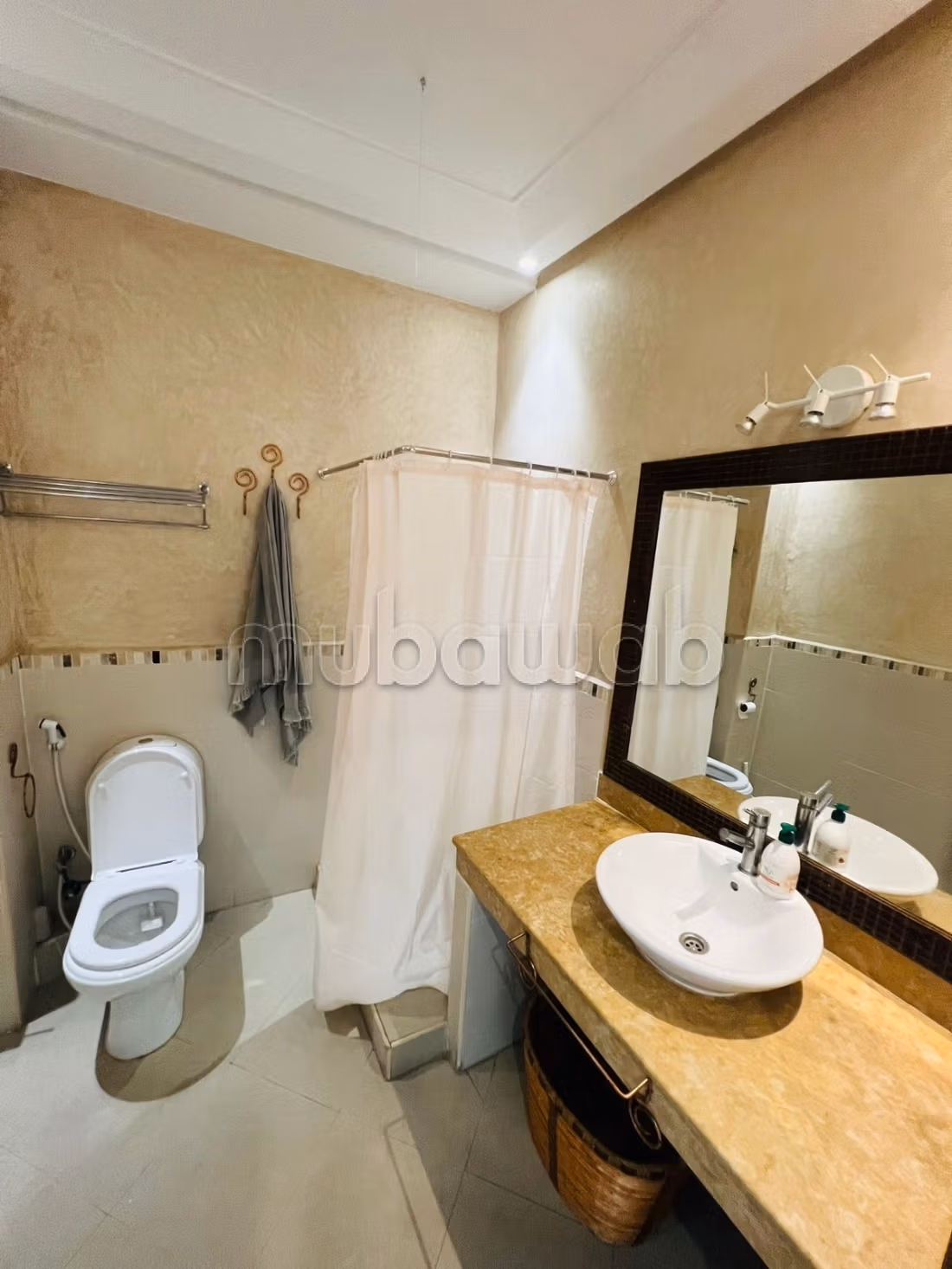 Very nice apartment for rent in Val Fleury. Total area 118 m². Well furnished