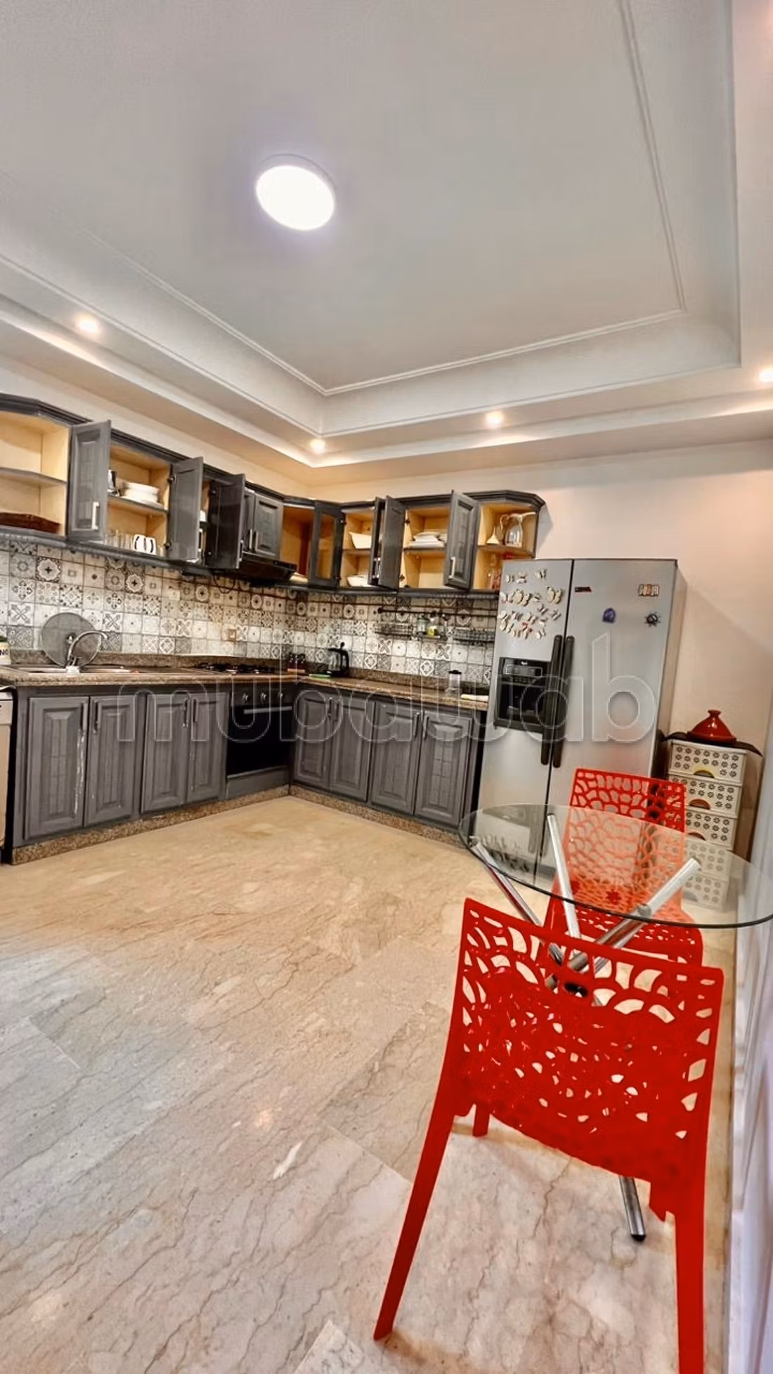 Very nice apartment for rent in Val Fleury. Total area 118 m². Well furnished