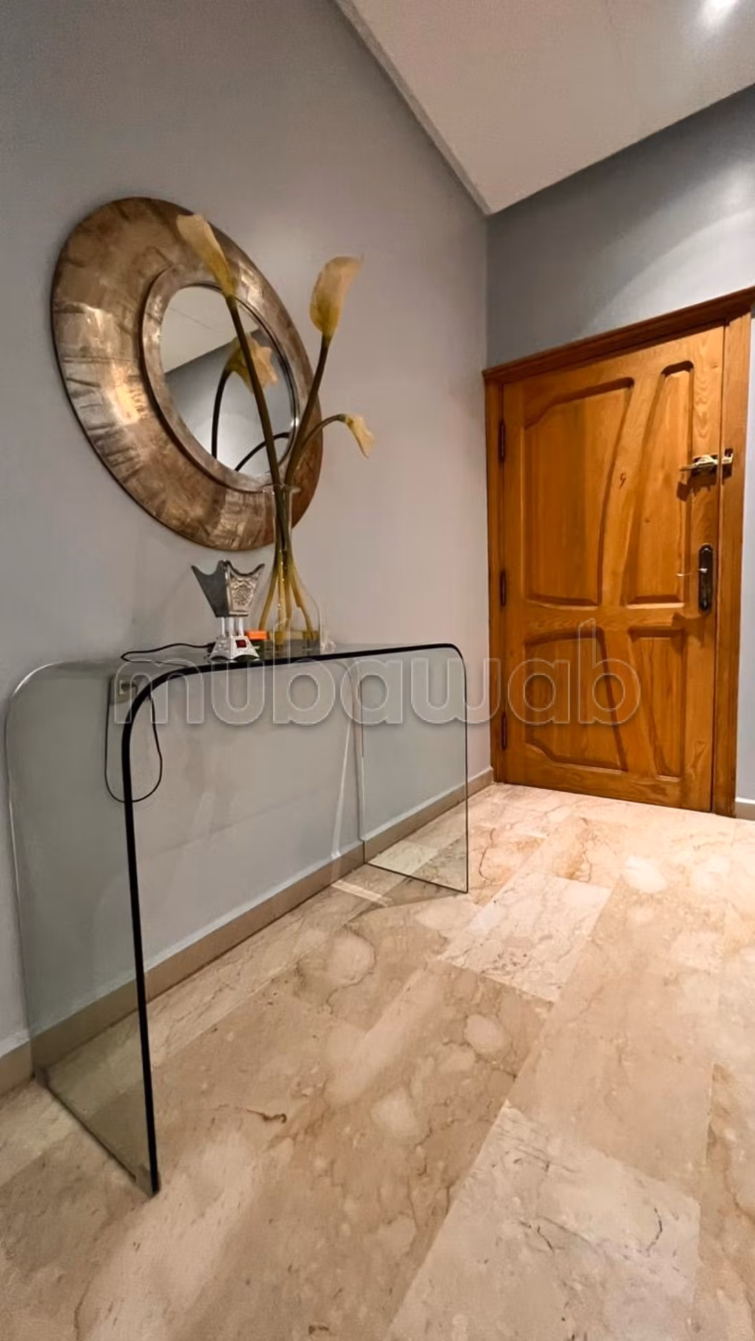 Very nice apartment for rent in Val Fleury. Total area 118 m². Well furnished