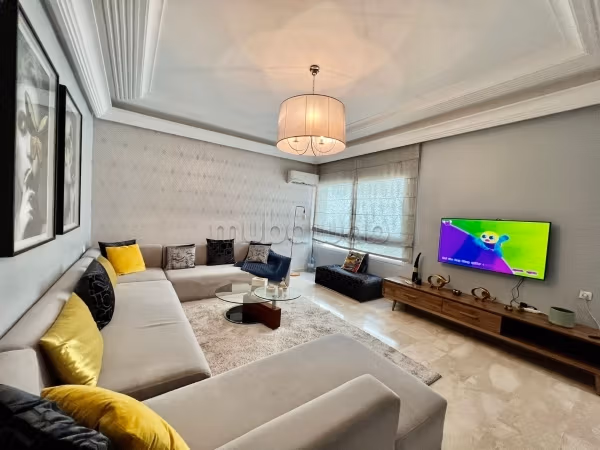 Very nice apartment for rent in Val Fleury. Total area 118 m². Well furnished