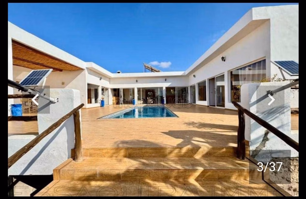 Luxe villa te huur in het centrum van de stad. 3 kamers. Gemeubileerd