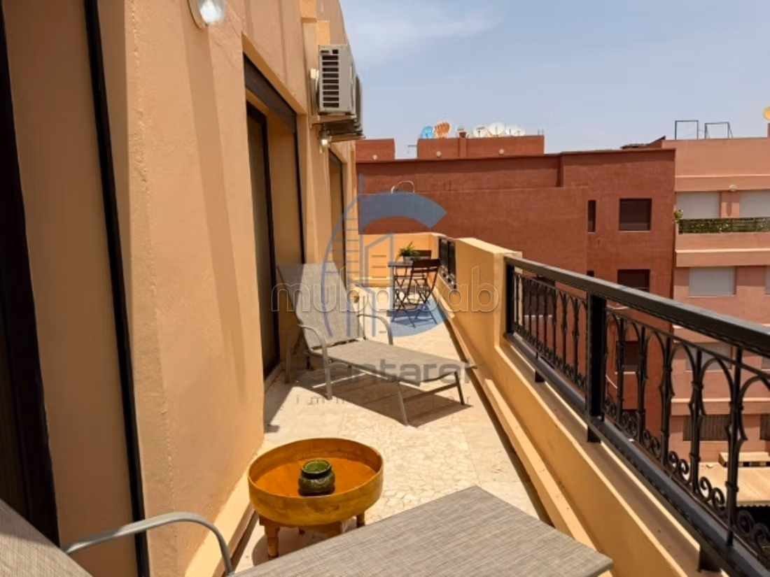Appartement 2 chambres meublé avec terrasse à louer 
semalalia — 6
