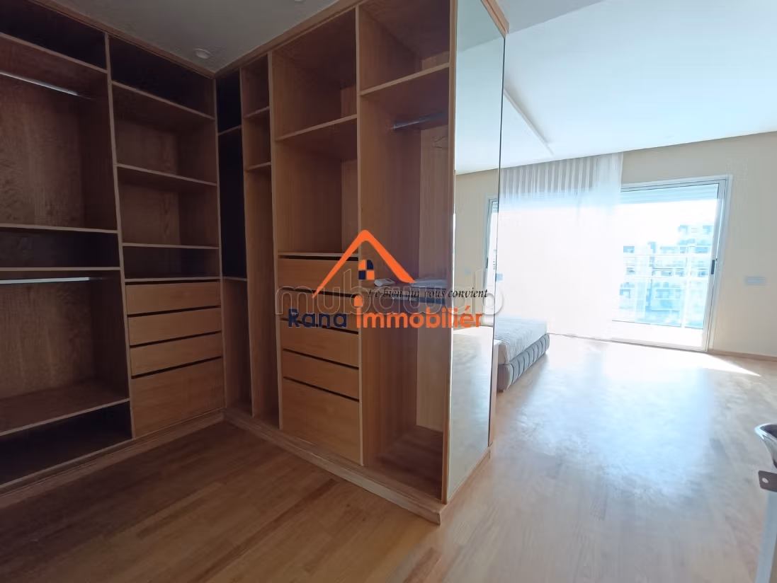 Gemeubileerd appartement te huur in Hay Riad Prestigia