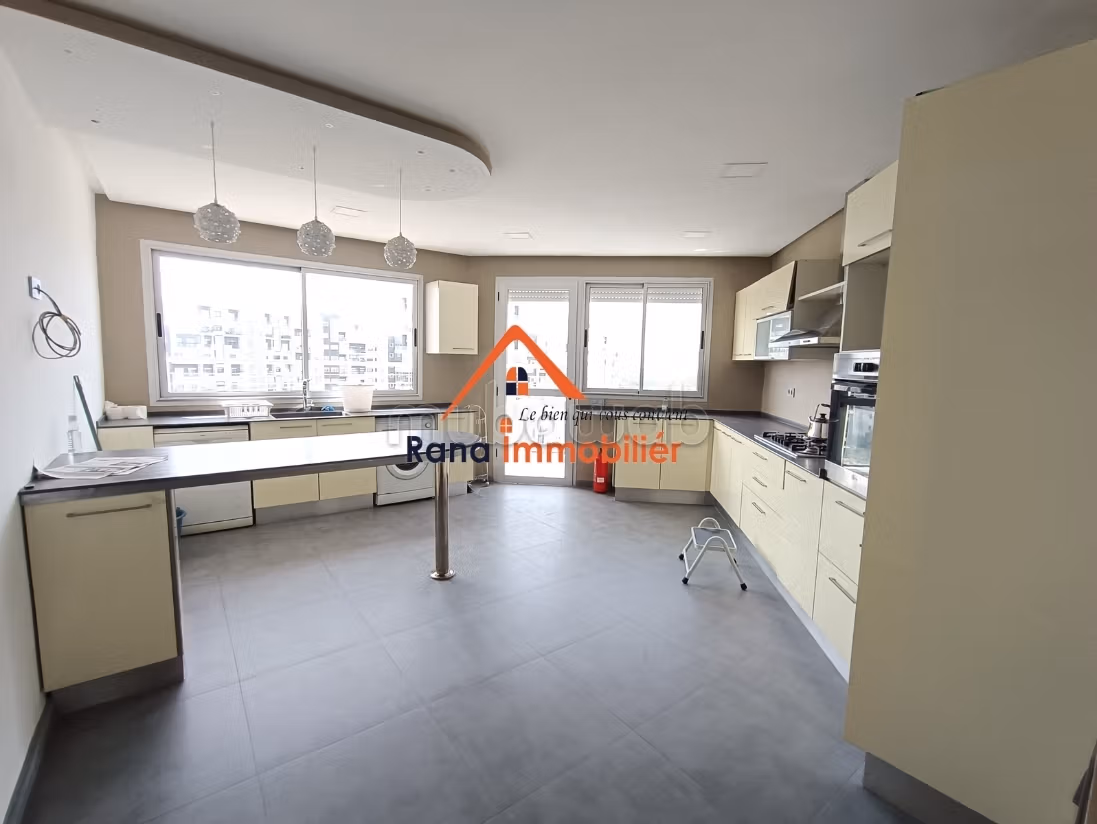 Gemeubileerd appartement te huur in Hay Riad Prestigia
