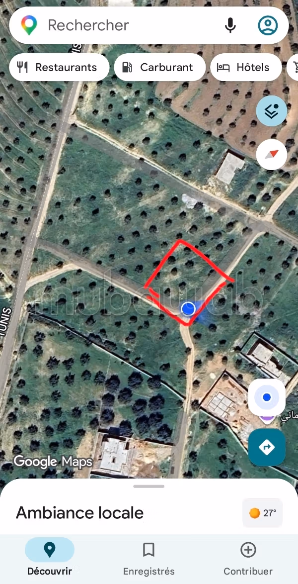 Terrain à vendre à Cité des Jardins.
Surface totale 800 m²