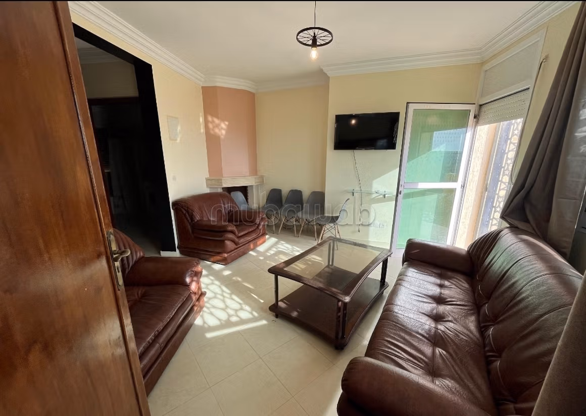 Somptueuse villa à louer à Moulay Bousselham. 
Surface de 120 m². 
Meublé
