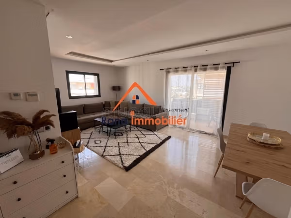 Appartement meublé à louer sur Hay Riad Prestigia