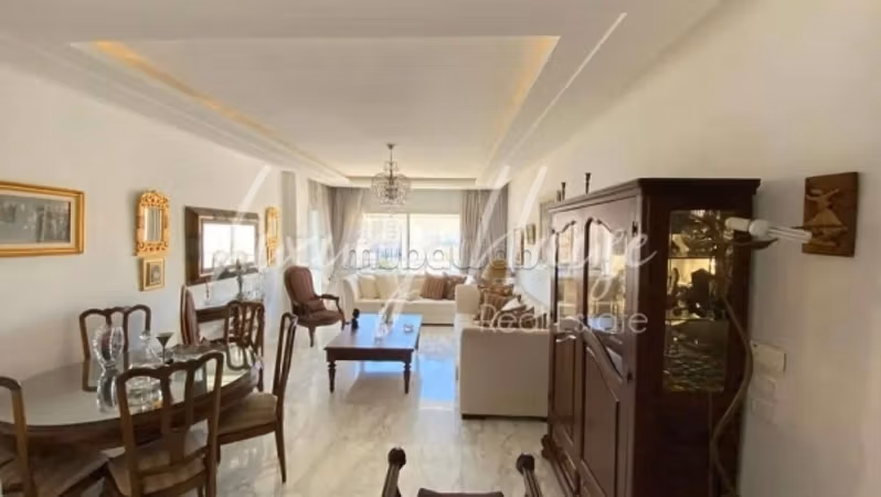 S3 richly furnished apartment in Ain Zaghouan No