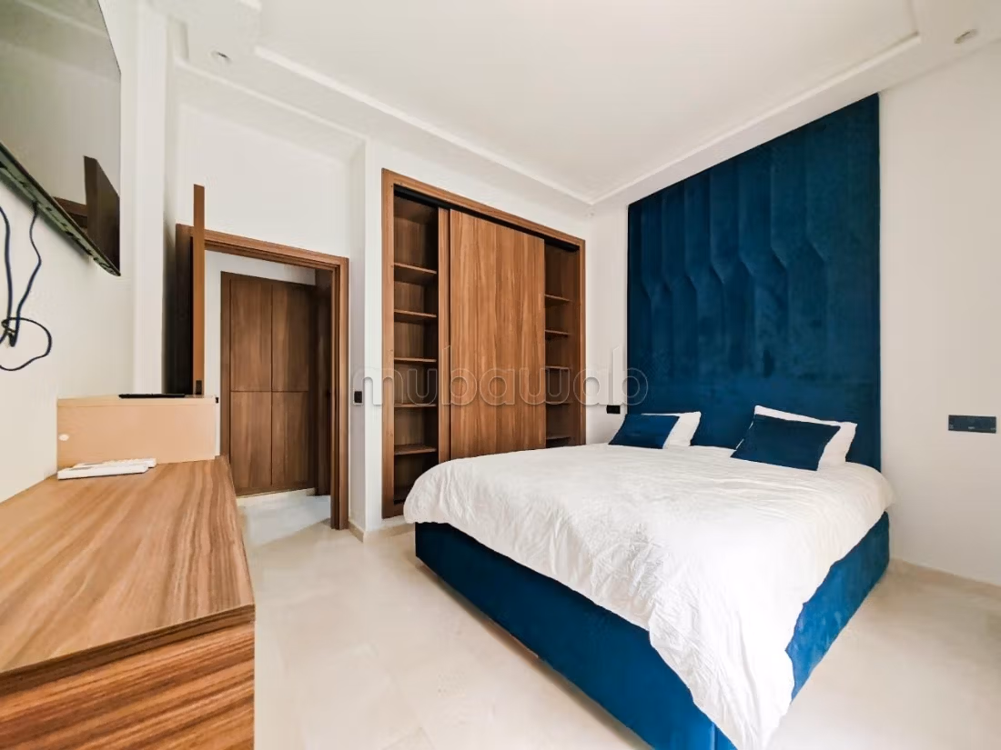 Location d'un appartement à Agdal. 3 chambres agréables. Meublé — 4