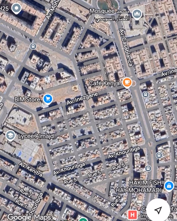 Terrain 341m2 pour villa hay mohammadi