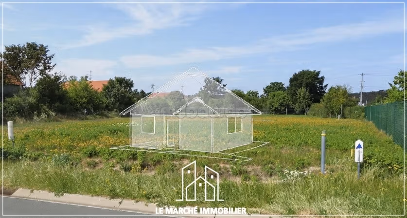A vendre un lot de terrain constrcutible de 439 m