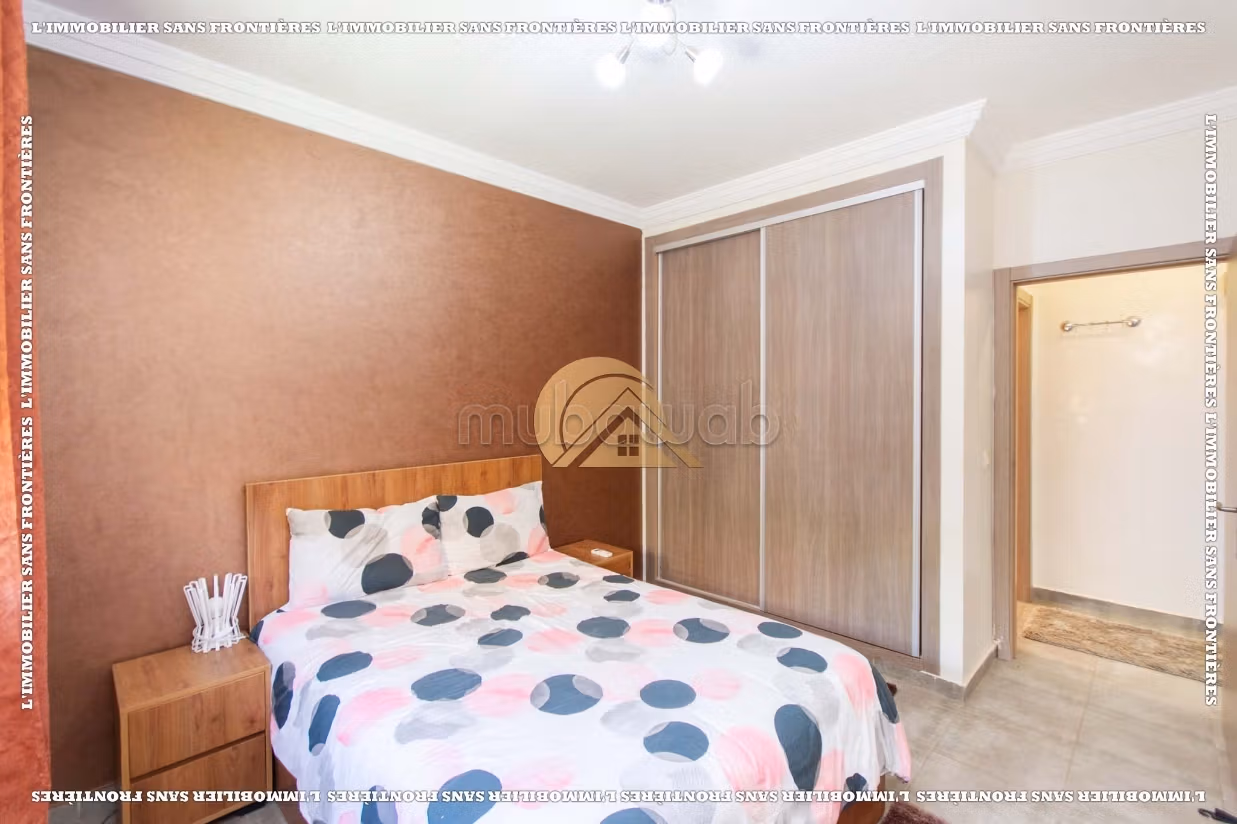 Appartamento arredato in affitto sulla Route d’Amizmiz, Marrakech – Piano terra con giardino privato – 83 m²