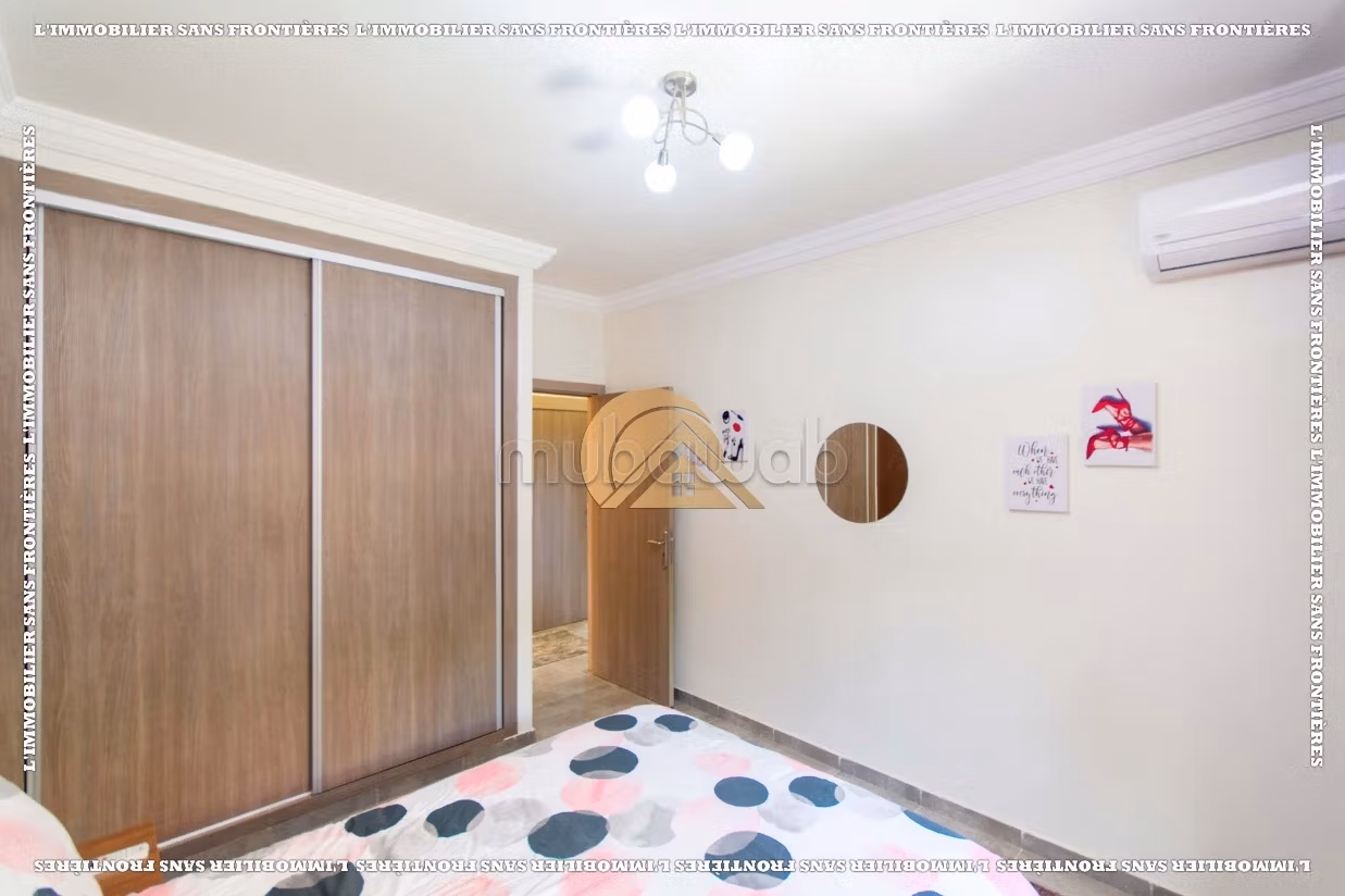 Appartamento arredato in affitto sulla Route d’Amizmiz, Marrakech – Piano terra con giardino privato – 83 m²