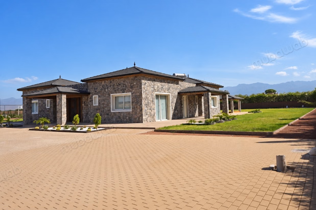 Villa on 1ha never inhabited