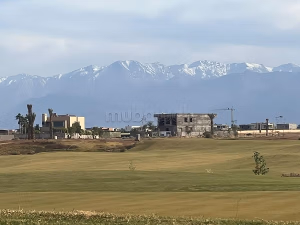 Terrain Front Golf 1353 m² Vue atlas km 6