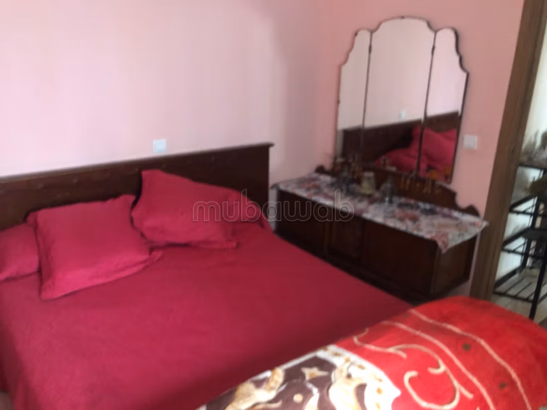 Appartement à louer à Mohajidine. Superficie totale de 65 m². Meublé — 3